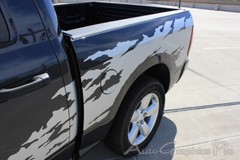 For 2016 2017 2018 Dodge Ram RAGE Truck Bed Graphics 3M Pro Decals Stripes