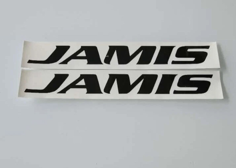 Jamis pre cut high quality weather proof sticker multi-color / size