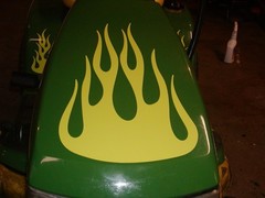 Lawn Tractor flame Flames #1 Fit all Year and Model Lawn Tractors