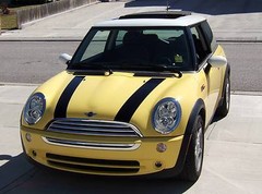 Mini Cooper Bonnet Stripes Hood Vinyl Decal Graphics 2007 2008 2009 2010 Sticker