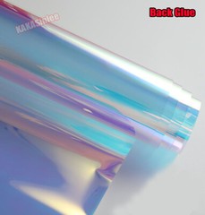 Blue – Magic Chameleon Iridescent Wrap Window Film Glass Sticker Decal Tint PET