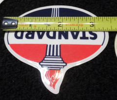 Vtg NOS Decal Stickers STP PENZOIL MARATHON SINCLAIR STANDARD OIL Gas Use On Can