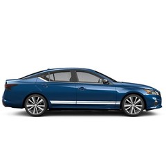 Lower side belt stripes graphics stickers decal compatible with Nissan Altima