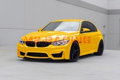 ESSMO PET Super Gloss Sunflower Yellow Car Vehicle Vinyl Wrap Decal Like Paint