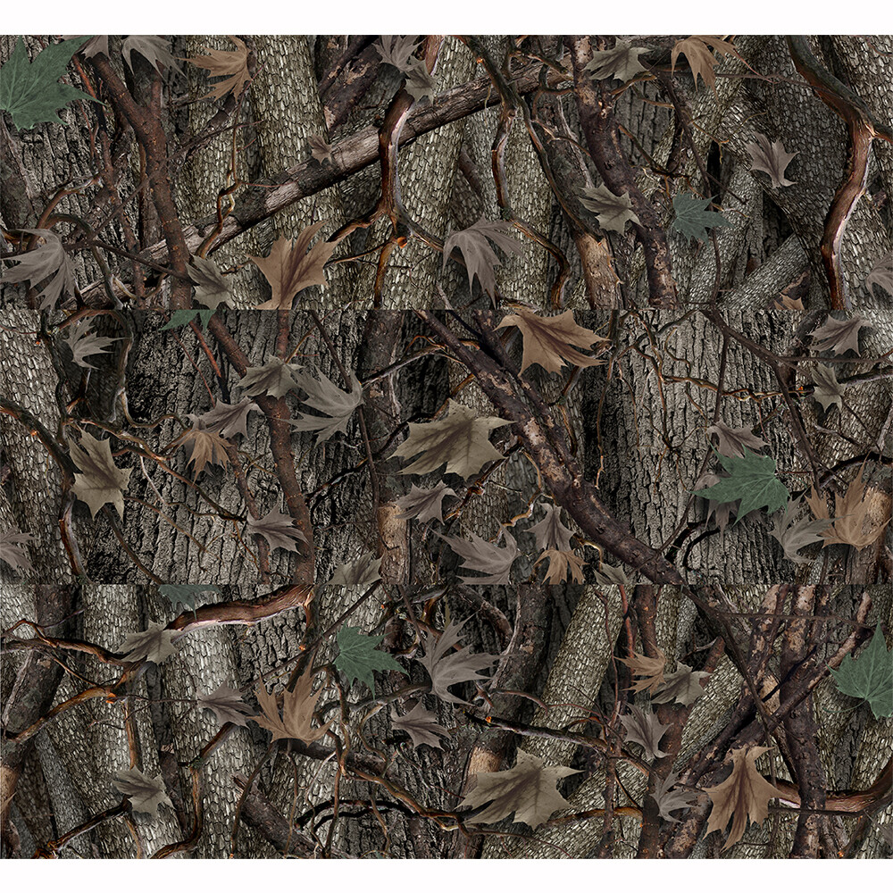 Oak Ambush Camo MATTE Rocker Wrap Vinyl Decal Truck Wrap Oak Tree Camouflage 13′