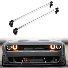 Adjustable Front Bumper Lip Splitter Strut Rod Tie Support Bar Universal 2pcs