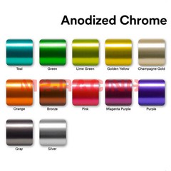 Anodized Chrome Gray Car Vinyl Wrap Sticker Decal Matte Metallic Sheet Film DIY