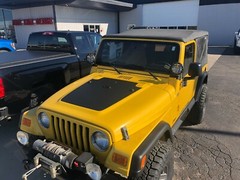Fits 1997-2006 JEEP WRANGLER TJ VINYL HOOD DECAL STICKER GRAPHIC STRIPE