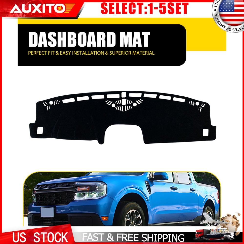 Dashboard Dash Mat DashMat Sun Cover Pad For Ford Maverick 2022-2024 US 1-5X