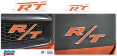 R/T Grille and Trunk Badge Inlay Decals for 2006-2010 Dodge Charger Daytona R/T