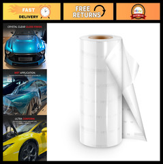 Premium Clear Gloss Paint Protection Film TPU 12″ x 240″ – 8 Year Durability