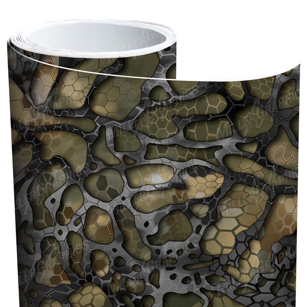 Camo Chameleon and Black XD Wrap Vinyl Roll Sheet 3M – Many Sizes