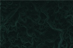 Teal Topographic Map Graphic Decal Vinyl Bike Scooter Motorcycle Car Wrap Cart