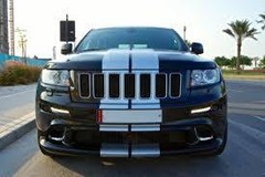 FOR ALL Jeep Cherokee Racing Stripe 10 inch Vinyl Graphic Decal 40 FEET