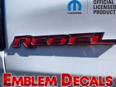 Ram 1500 DT REBEL TAILGATE COMBO Decal Overlay Decal 19 2020 2021 2022 2023 24