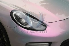Space Candy Gloss Gray Red Metallic Sticker Decal Car Vinyl Wrap Sheet Film DIY