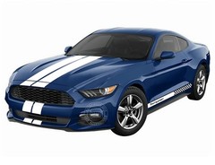 Car Hood Roof Rear Side Sticker For Ford Mustang Racing Sport Stripes Graphics
