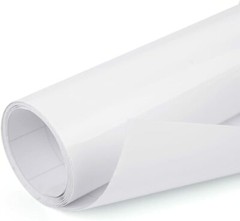 60″ x 60″ Gloss White Vinyl Film Wrap Sticker Decal Air Bubble Free 5ft x 5ft