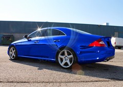 Supercast Easy Stretch Chrome Royal Blue Vinyl Wrap Bubble Free Sticker Decal