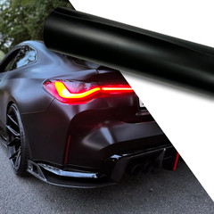 Genuine Matte Black Vinyl Wrap Car Auto Sticker Film Decal Bubble Free Sheet USA