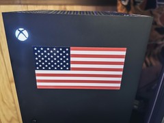 American Flag Vinyl Decal – Made in USA – 2.1″ x 4″, Drawn to US Federal Specs