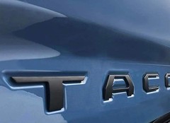 Matte Black Finish 3D Raised Tailgate Letter Pieces For 2024-up Toyota Tacoma