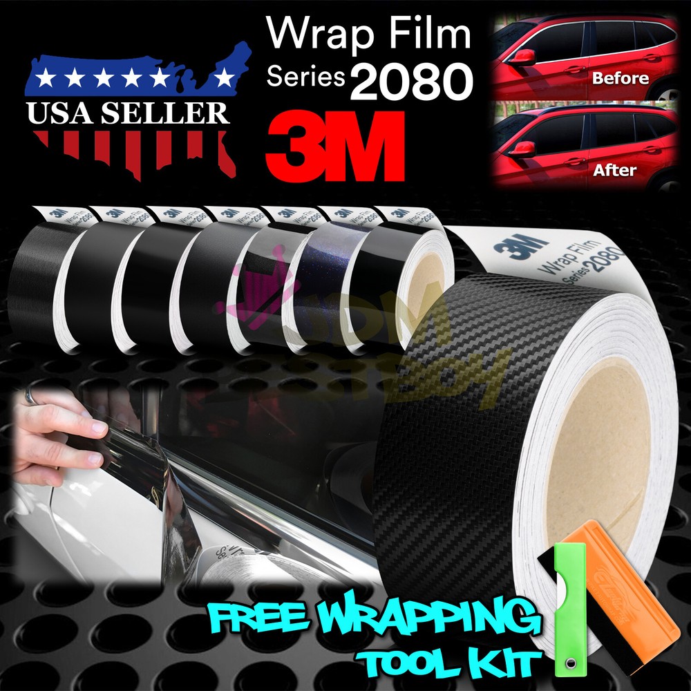 3M 2080 Black Out Chrome Delete1 Vinyl Wrap Car Decal Door Window Trim Sticker