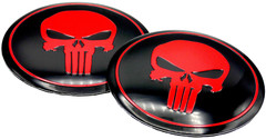 2x 2nd Amendment Metal Decal Sticker Emblems Fender Auto Truck Dome Shape 2.20″