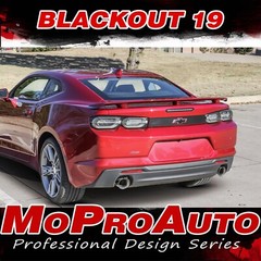 2019-2024 Chevy Camaro Rear Decklid Decal BLACKOUT Trunk Stripe 3M Graphics