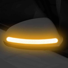 Set of 2: Car Side Rear View Mirror Reflective Decal Auto Racing Stripes Sticker