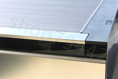 THE CYBERCAP 16ga Stainless Steel Tailgate Top Cap Tesla CYBERTRUCK Made in USA
