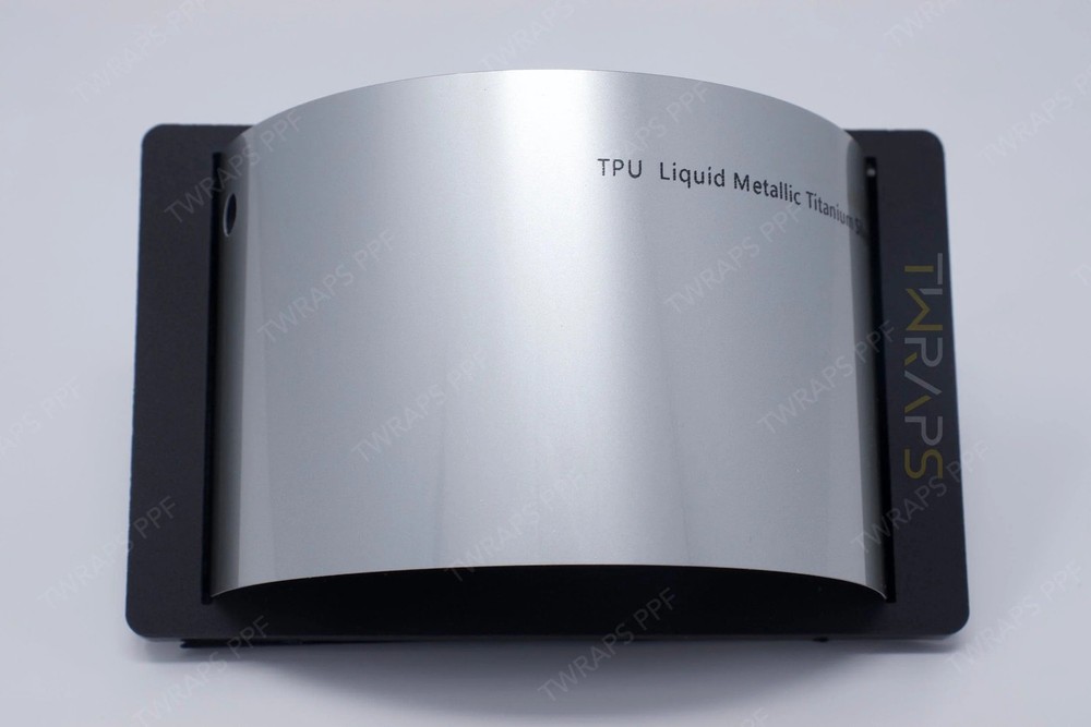 Liquid Metallic Titanium Silver Color PPF