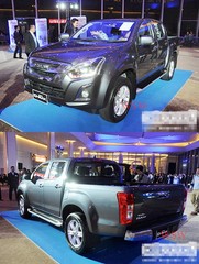 4×4 SILVER RED GREY STICKER DECAL FOR ISUZU D-MAX DMAX 2016 – 2017 PICKUP UTE 16