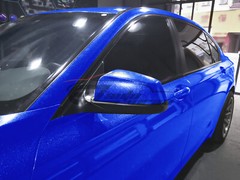 Gloss Diamond Glitter Royal Blue Sparkle Metallic Vinyl Wrap Sticker Decal Sheet