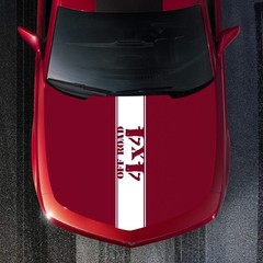 Car Bonnet Hood Offroad Decal Sticker Racing Stripe Graphics Decor Waterproof