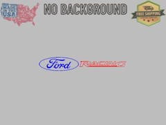 Fits FORD RACING Blue & Red Vinyl Decal Sticker Car Truck Window