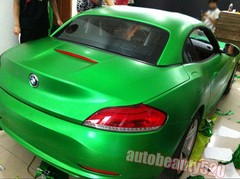 Entire Car Wrap Metallic Matte Chrome Green Satin Vinyl Sticker 50FT x 5FT ACAC