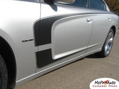 C Stripe Side Scallop 3M Pro Grade Decal Graphics 11 2012 2013 2014 For Charger