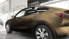 ESSMO PET Matte Metallic Coffee Car Vehicle Vinyl Wrap Decal Sticker