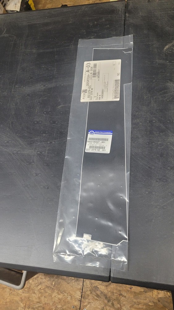 OEM Mopar 55372278AE – Front Passenger Right Door B Pillar Ram 4 door Applique