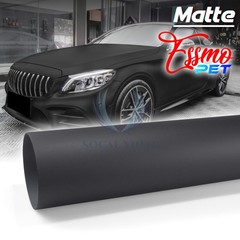 PET Matte Flat Black Auto Car Vehicle Vinyl Wrap Sticker Decal Sheet Film