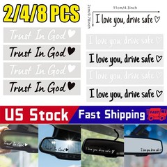 2-8pcs Car Rearview Stickers,Cars Decals,Car Accessories Auto Stickers Decoratio