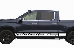 Car Side Stripe Graphics Sticker For Silverado Ford F150 Vw Amarok Hilux Tacoma