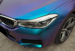 Galaxy Dust Matte Purple Teal Metallic Sticker Decal Vinyl Wrap Sheet Film DIY