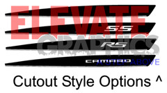 2010-2024 For Chevy Camaro Stripes Side Sling Graphics 3m Decals Vinyl Stickers