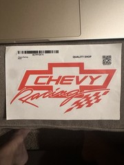 Chevy Chevrolet Bowtie Die Cut Vinyl Decal Sticker Racing Car Window Racing