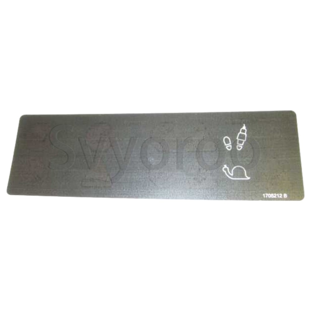 Light Display Decal 1705212 For JLG Boom Lift 450A 450AJ II