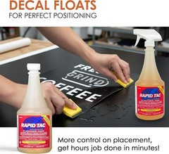 Application Fluid for Vinyl Wraps Decals Stickers – 32 oz