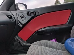 VVivid Xpo Matte Red Dry Carbon Architectural Vinyl Wrap Film | V167