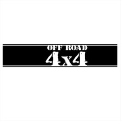 Car Bonnet Hood Offroad Decal Sticker Racing Stripe Graphics Decor Waterproof